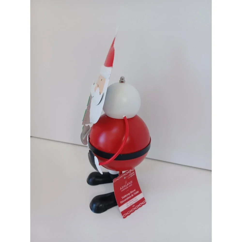 NWT Santa Christmas Holiday Metal‎ TableTop Decor Ashland